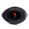 Kask VCAN H272 Black z podnoszoną szczęką i blendą czarny