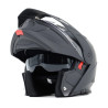 Kask VCAN model H276 Black Matt z podnoszoną szczęką i blendą czarny mat