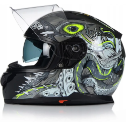 Kask Motocyklowy NAXA F23/L Integralny Kraken