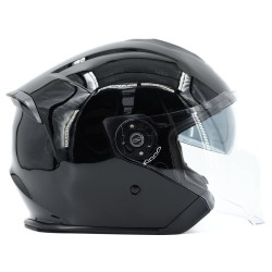 Kask VCAN model H586 Black bez szczęki czarny