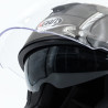 Kask VCAN model H586 Palio Black Titanium bez szczęki czarno-szaro-tytanowy mat