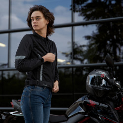 Kurtka Motocyklowa Tekstylna Damska Ozone Dart Black
