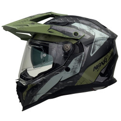 Kask Motocyklowy NAXA CO4/H army + PINLOCK