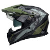 Kask Motocyklowy NAXA CO4/H army + PINLOCK