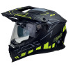 Kask Motocyklowy NAXA CO4/G czarno żółty mat + PINLOCK