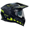 Kask Motocyklowy NAXA CO4/G czarno żółty mat + PINLOCK