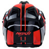 Kask Motocyklowy NAXA CO4/D czarno pomarańczowy połysk + PINLOCK