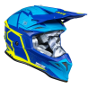 Kask JUST1 J39 POSEIDON blue fluo yellow matt