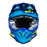 Kask JUST1 J39 POSEIDON blue fluo yellow matt