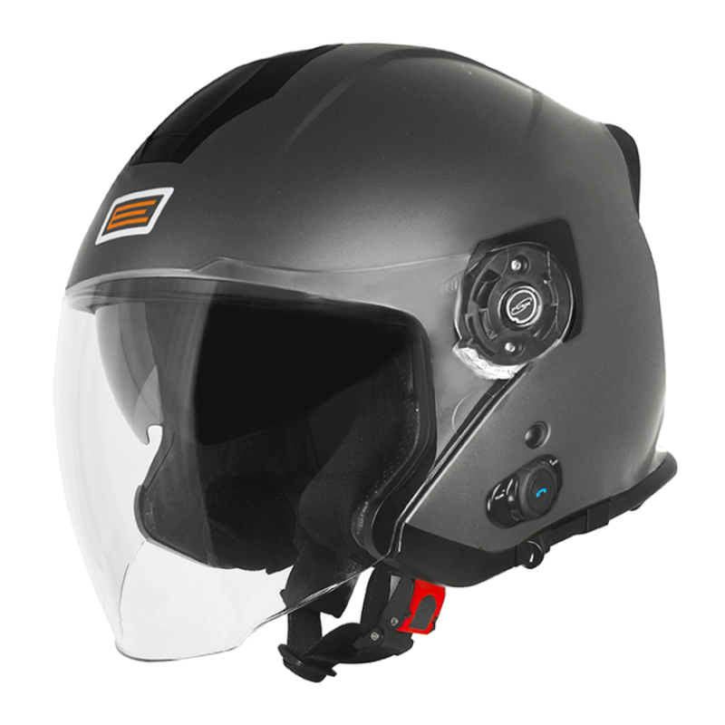 Kask ORIGINE PALIO 2.0 + BT SOLID titanium matt