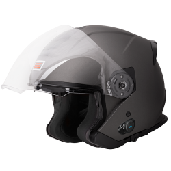Kask ORIGINE PALIO 2.0 + BT SOLID titanium matt