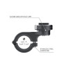 Uchwyt Motocyklowy Na Telefon Na Kierownicę SP Connect Spc+ Moto Mount Pro Black