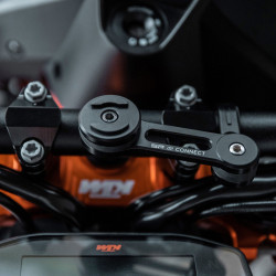 Uchwyt Motocyklowy Na Telefon Na Kierownicę SP Connect Spc+ Moto Mount Pro Black