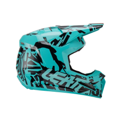 Kask motocyklowy z goglami Leatt Kit Moto 3.5 Fuel
