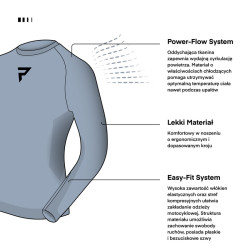 Koszulka termoaktywna z długim rękawem Rebelhorn Freeze 2 Black