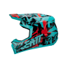 Kask motocyklowy z goglami Leatt Kit Moto 3.5 Fuel