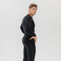 Koszulka termoaktywna z długim rękawem Rebelhorn Freeze 2 Black