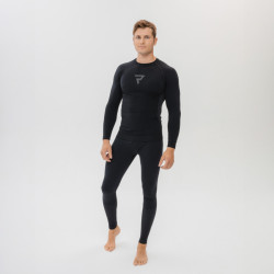 Koszulka termoaktywna z długim rękawem Rebelhorn Freeze 2 Black