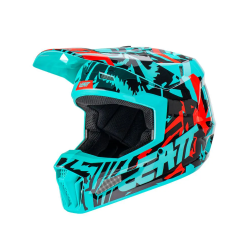 Kask motocyklowy z goglami Leatt Kit Moto 3.5 Fuel