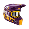 Kask motocyklowy z goglami Leatt Kit Moto 3.5 Indigo