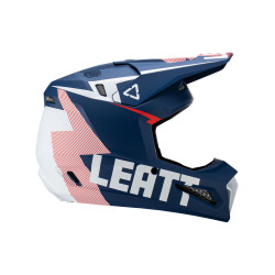 Kask motocyklowy z goglami Leatt Kit Moto 3.5 Royal
