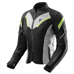 Kurtka motocyklowa tekstylna damska Rebelhorn Hiflow 5 Black Grey Fluo Yellow