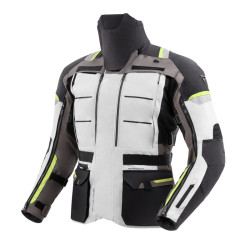 Kurtka motocyklowa tekstylna Rebelhorn Cubby 5 Black Grey Fluo Yellow