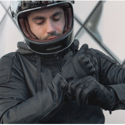 Rękawice motocyklowe Rebelhorn Thug 2 Black