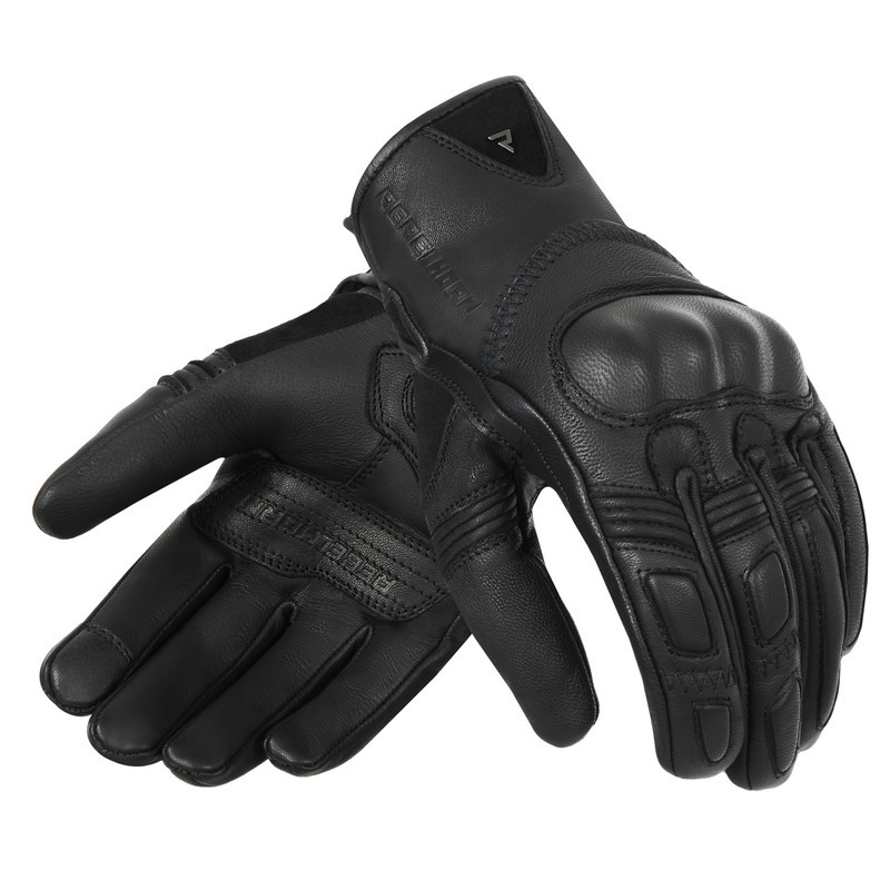 Rękawice motocyklowe Rebelhorn Thug 2 Black