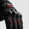 Rękawice motocyklowe Rebelhorn Defender Black Red