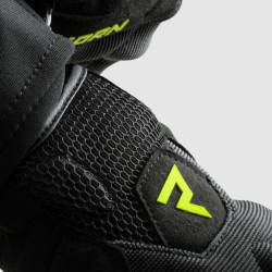 Rękawice motocyklowe Rebelhorn Core Black Grey Fluo Yellow