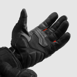 Rękawice motocyklowe Rebelhorn Core Black Red