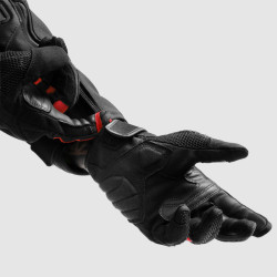 Rękawice motocyklowe Rebelhorn Core Black Red