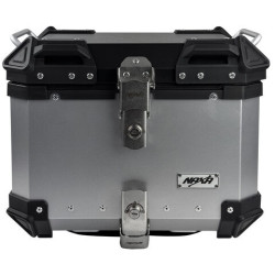 Kufer Centralny Motocyklowy srebrny Naxa 45L