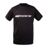 T-shirt 111 Race Gear (biało-czarny nadruk) - 111 Racing
