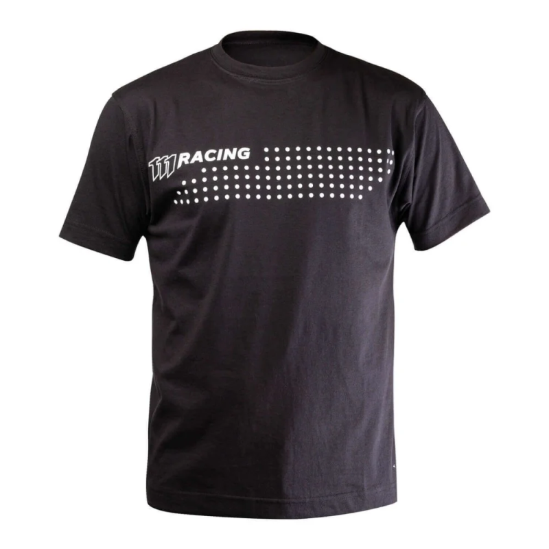 T-Shirt  111 Racing Dot (Czarny) - 111 Racing