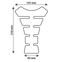 Pro-Tank X4 tank pad Black