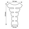 Pro-Tank X4 tank pad Carbon