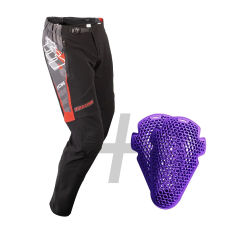 Spodnie Trial RC BLACK + REZ RO® (para)