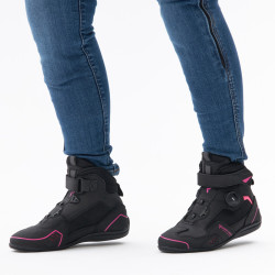 Buty motocyklowe damskie Rebelhorn Spark 2 Black Pink