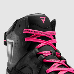Buty motocyklowe damskie Rebelhorn Vandal 2 Black Pink