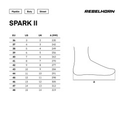 Buty motocyklowe Rebelhorn Spark 2 Black