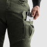 Jeansy motocyklowe Rebelhorn Faster Olive Green