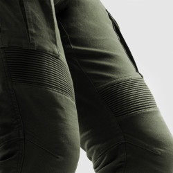 Jeansy motocyklowe Rebelhorn Faster Olive Green