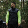 Kombinezon Przeciwdeszczowy Dwuczęściowy Rebelhorn Rain Black Fluo Yellow