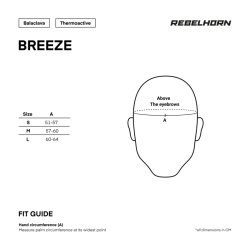 Kominiarka termoaktywna Breeze Rebelhorn Black