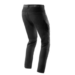 Jeansy motocyklowe Rebelhorn Faster Black