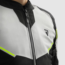 Kurtka motocyklowa tekstylna Rebelhorn Hiflow 5 Black Grey Fluo Yellow