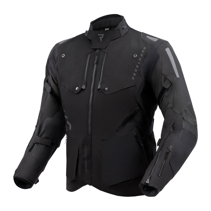 Kurtka motocyklowa tekstylna Rebelhorn Hiker 4 Black