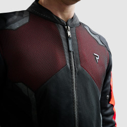 Kurtka motocyklowa tekstylna Rebelhorn Jax Black Red
